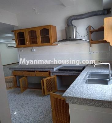 Myanmar real estate - for rent property - No.3866 - A Nice room for rent in Hlaing Township. - View of Kitchen room