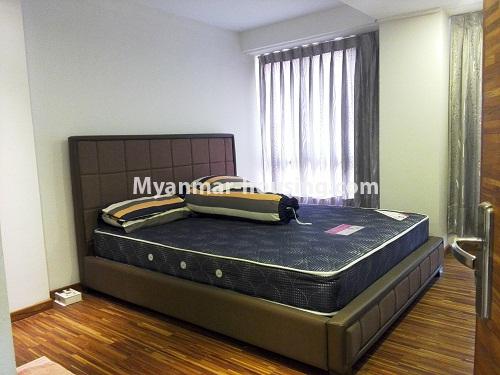 ミャンマー不動産 - 賃貸物件 - No.3881 - Good room in Done condo available now on rent. - View of the Bed room