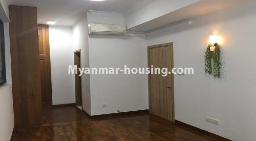 Myanmar real estate - for rent property - No.3895 - Nice room for rent in Hill Top Condo - View of the Living room