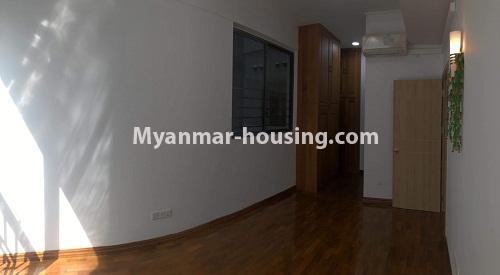 Myanmar real estate - for rent property - No.3895 - Nice room for rent in Hill Top Condo - View of the living room