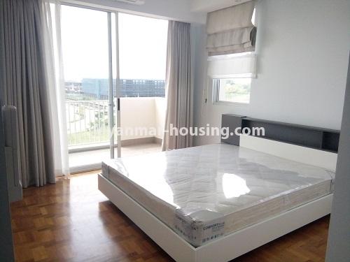 ミャンマー不動産 - 賃貸物件 - No.3911 - A Condo room for rent in Star City Condo. - View of the Bed room