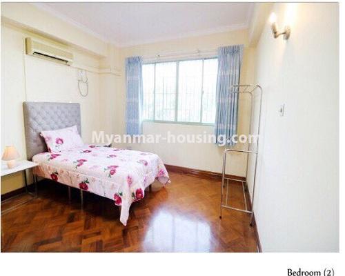 ミャンマー不動産 - 賃貸物件 - No.3946 - Excellent room for rent in Pearl Condo - view of the bed room