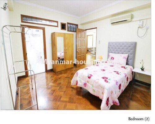 ミャンマー不動産 - 賃貸物件 - No.3946 - Excellent room for rent in Pearl Condo - View of the bed room