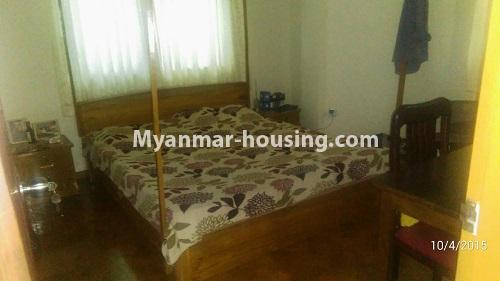 ミャンマー不動産 - 賃貸物件 - No.3948 - An apartment for rent in Anawyahta housing. - View of the Bed room