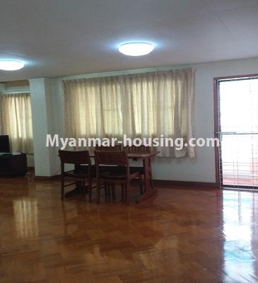 Myanmar real estate - for rent property - No.3968 - An apartment for rent in Kamaryut Township - View of  Dinning room