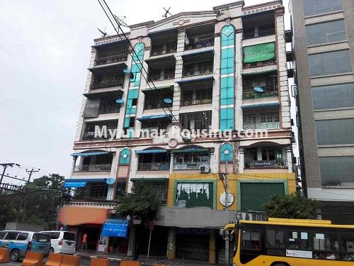 Myanmar real estate - for rent property - No.3975 - Ground floor and first floor for rent in Mayangone Township. - View of the building