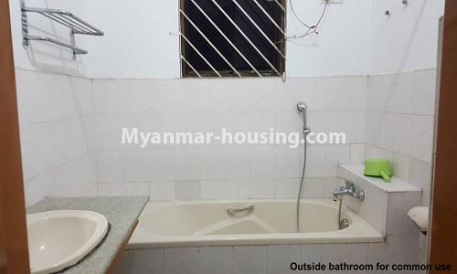 Myanmar real estate - for rent property - No.4030 - High floor condo room decorated for rent in Pearl Condo. - bathroom