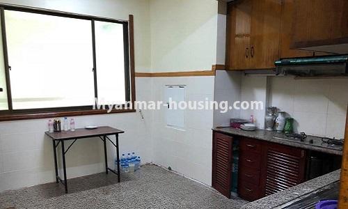 Myanmar real estate - for rent property - No.4030 - High floor condo room decorated for rent in Pearl Condo. - kitchen