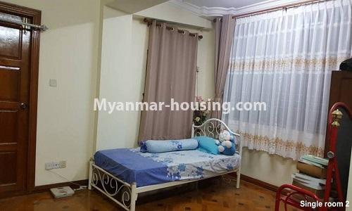 Myanmar real estate - for rent property - No.4030 - High floor condo room decorated for rent in Pearl Condo. - another bedroom