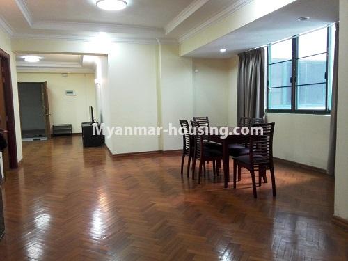 ミャンマー不動産 - 賃貸物件 - No.4042 - Condo room for rent in Pearl Condo! - dining area