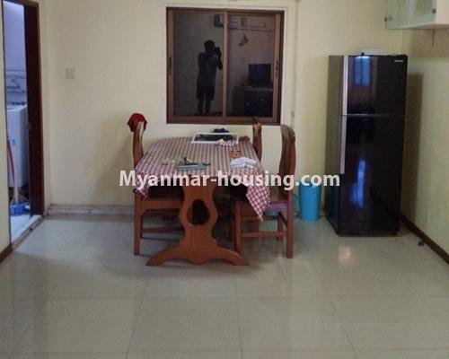 ミャンマー不動産 - 賃貸物件 - No.4046 - Condo room for rent in University Yeik Mon Condo. - another single bedroom