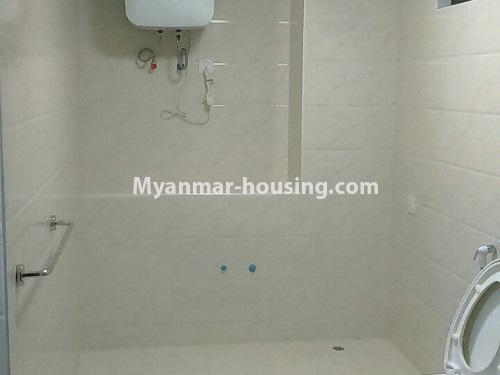 ミャンマー不動産 - 賃貸物件 - No.4078 - New condo room for rent near 8 Mile Juntion. - bathroom