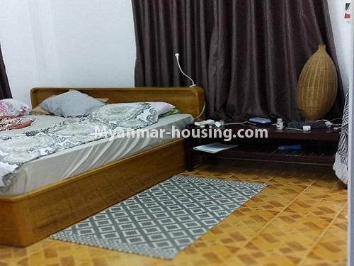 ミャンマー不動産 - 賃貸物件 - No.4120 - A good Apartment for Rent in Bahan. - master room