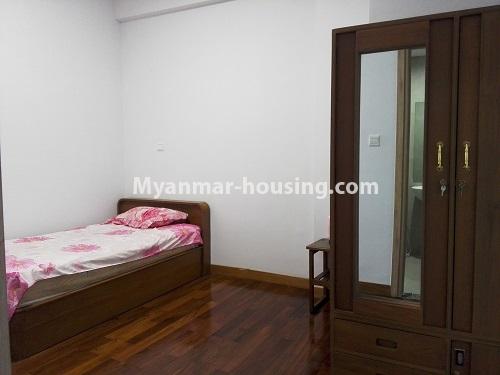 Myanmar real estate - for rent property - No.4124 - Luxurious Condo room in Ahlone. - single bedroom