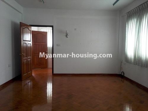 Myanmar real estate - for rent property - No.4128 - Top floor of the 5 Storey house for rent in Golden Valley! - living room