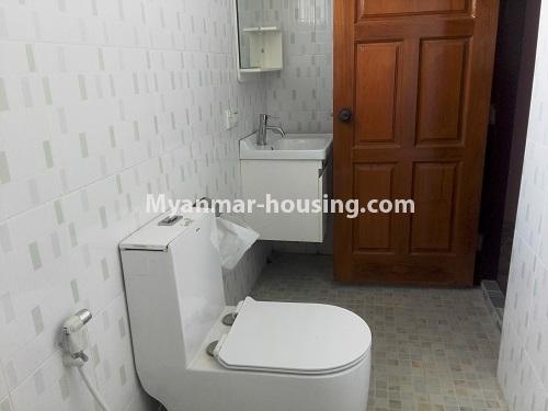 Myanmar real estate - for rent property - No.4131 - One bedroom condo room for rent in golden valley, Bahan! - bathroom