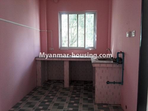 Myanmar real estate - for rent property - No.4131 - One bedroom condo room for rent in golden valley, Bahan! - living room