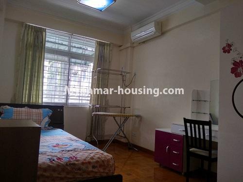 ミャンマー不動産 - 賃貸物件 - No.4132 - Nice condo room for rent in Shwe Pyi Aye Yeik Mon Condo! - master bedroom