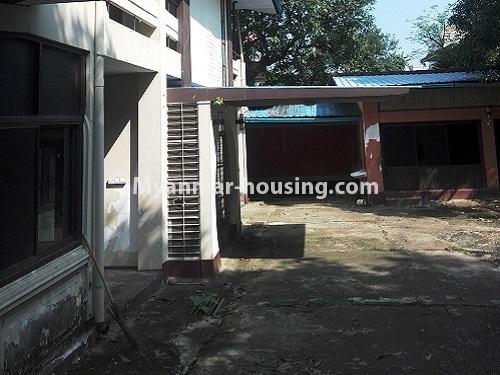 ミャンマー不動産 - 賃貸物件 - No.4134 - Available Landed house for shop or restaurant in Bahan! - extra pace view