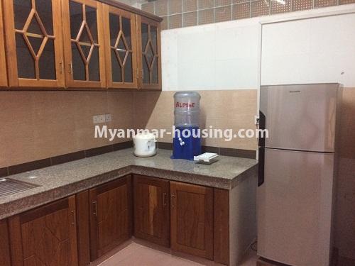 Myanmar real estate - for rent property - No.4301 - Shwepadauk Condo room for rent in Sanchaung! - kitchen