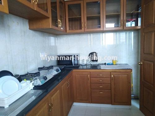 Myanmar real estate - for rent property - No.4302 - Pearl condo room for rent in Bahan! - kitchen