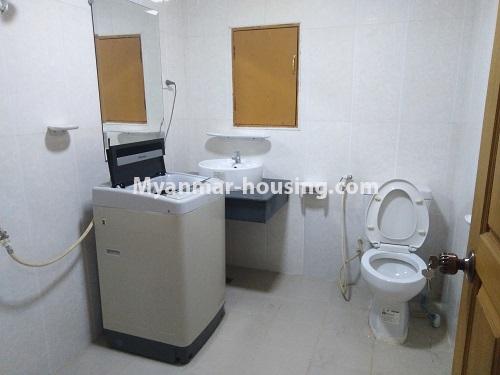 Myanmar real estate - for rent property - No.4302 - Pearl condo room for rent in Bahan! - compound bathroom