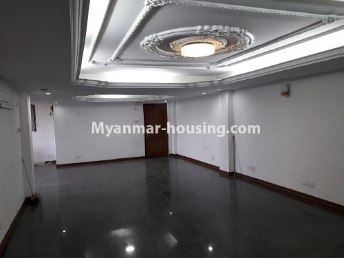 Myanmar real estate - for rent property - No.4305 - Condo room for rent in Yatana condo Sanchaung! - living room