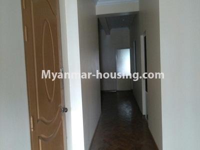 Myanmar real estate - for rent property - No.4309 - Condo room for rent in Mayangone! - hall way