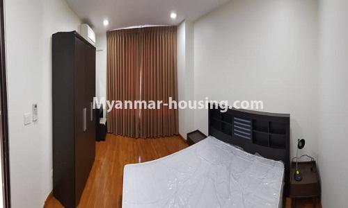 Myanmar real estate - for rent property - No.4310 - Nice condo room for rent in Bahan! - master bedroom 2