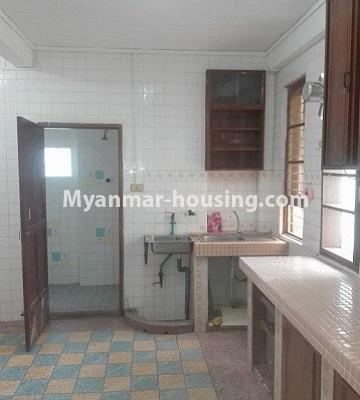 Myanmar real estate - for rent property - No.4314 - Landed house for rent in Mayangone! - kitchen