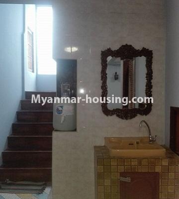 Myanmar real estate - for rent property - No.4314 - Landed house for rent in Mayangone! - washing place