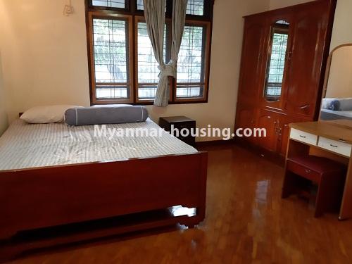 Myanmar real estate - for rent property - No.4319 - Landed house for rent in Golden Valley, Bahan! - single bedroom 1