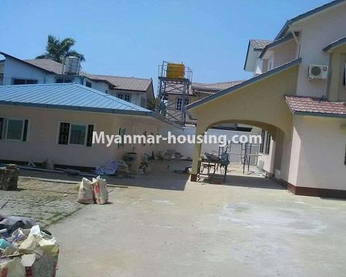 Myanmar real estate - for rent property - No.4328 - Landed house for rent in Hlaing! - 