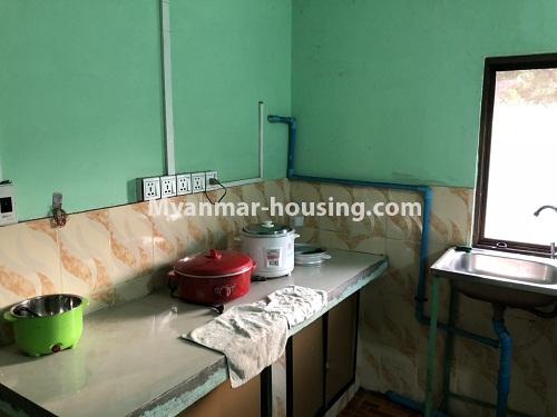 ミャンマー不動産 - 賃貸物件 - No.4331 - Apartment for rent in Hlaing! - kitchen