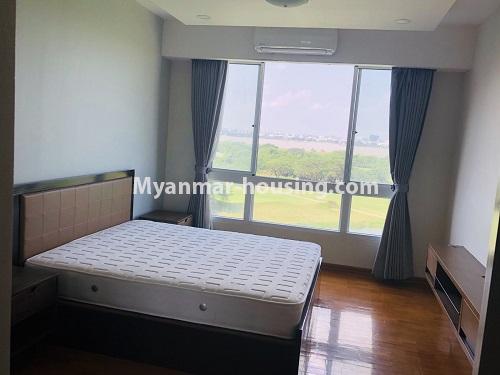 ミャンマー不動産 - 賃貸物件 - No.4640 - Duplex 2 bedrooms Top floor  Star City Condo room for rent in Thanlyin! - single bedroom view