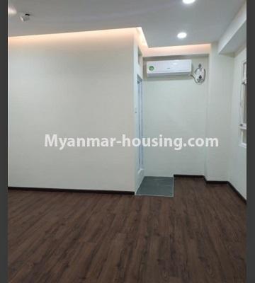 Myanmar real estate - for rent property - No.4658 - New Condominium Building room for rent in Hledan, Kamaryut! - master bedroom view