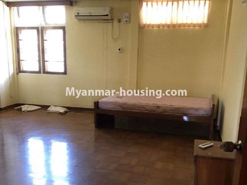 Myanmar real estate - for rent property - No.4665 - Landed house with big company or office option in Thanlwin Street, Golden Valley, Bahan! - another bedroom view