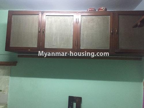 Myanmar real estate - for rent property - No.4667 - Two BH apartment for rent near Yankin Center! - kitchen cupboard