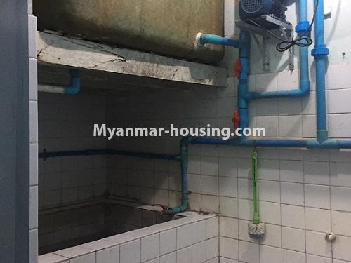 Myanmar real estate - for rent property - No.4667 - Two BH apartment for rent near Yankin Center! - bathroom view