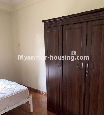 Myanmar real estate - for rent property - No.4670 - Furnished condominium room for rent near Myanmar Plaza! - bedroom 3 view