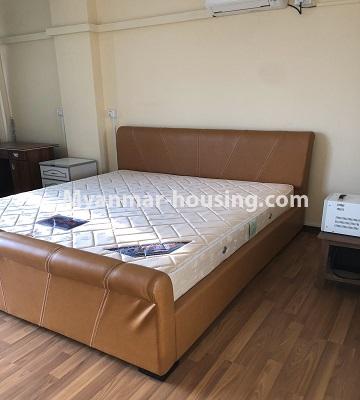 Myanmar real estate - for rent property - No.4672 - Nice 3BHK Aung Chan Thar Codominium room for rent in Yankin! - another single bedroom view