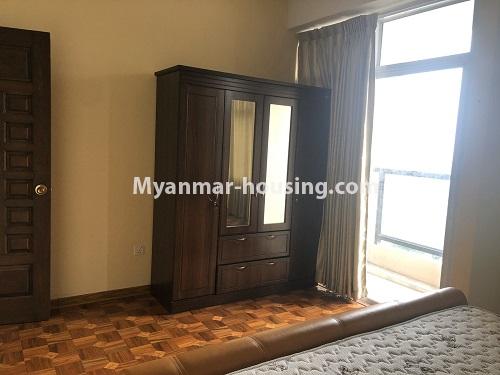 Myanmar real estate - for rent property - No.4673 - Decorated and furnished Aung Chan Thar Codominium room for rent in Yankin! - single bedroom view