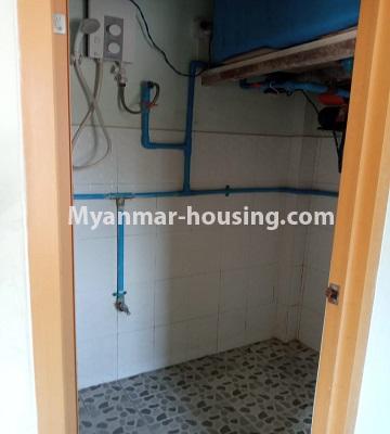 Myanmar real estate - for rent property - No.4675 - Furnished and decorated apartment room for rent in Sanchaung! - bathroom view