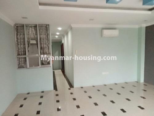 Myanmar real estate - for rent property - No.4678 - Condominium room for rent near Tarmway Ocean! - anothr view of living room