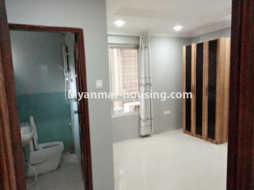 Myanmar real estate - for rent property - No.4678 - Condominium room for rent near Tarmway Ocean! - master bedroom view