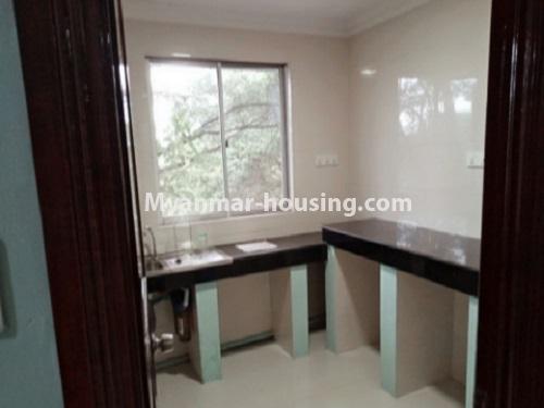 Myanmar real estate - for rent property - No.4678 - Condominium room for rent near Tarmway Ocean! - kitchen view