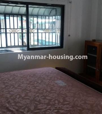 Myanmar real estate - for rent property - No.4680 - Furnished 3BHK apartment in Shwe Ohn Pin Housing, Yankin! - single bedroom view