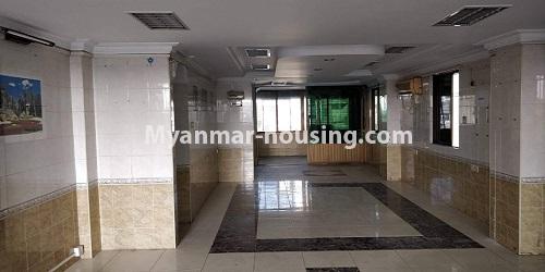 Myanmar real estate - for rent property - No.4687 - Myaynigone DNH Tower room for office in Sanchaung! - another left side interior view