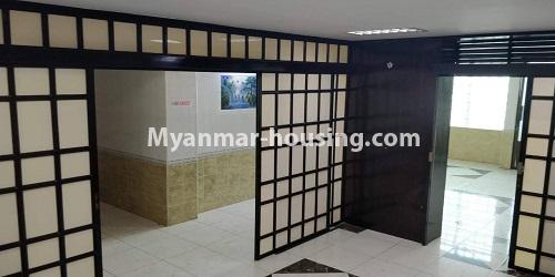 Myanmar real estate - for rent property - No.4687 - Myaynigone DNH Tower room for office in Sanchaung! - another right side interior view