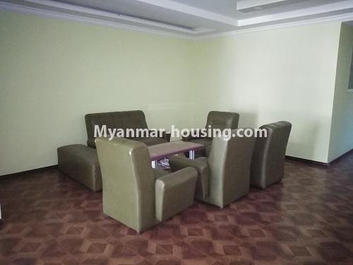 Myanmar real estate - for rent property - No.4689 - 1 BHK Furnished First Floor near Myaynigone for rent! - another view of living room